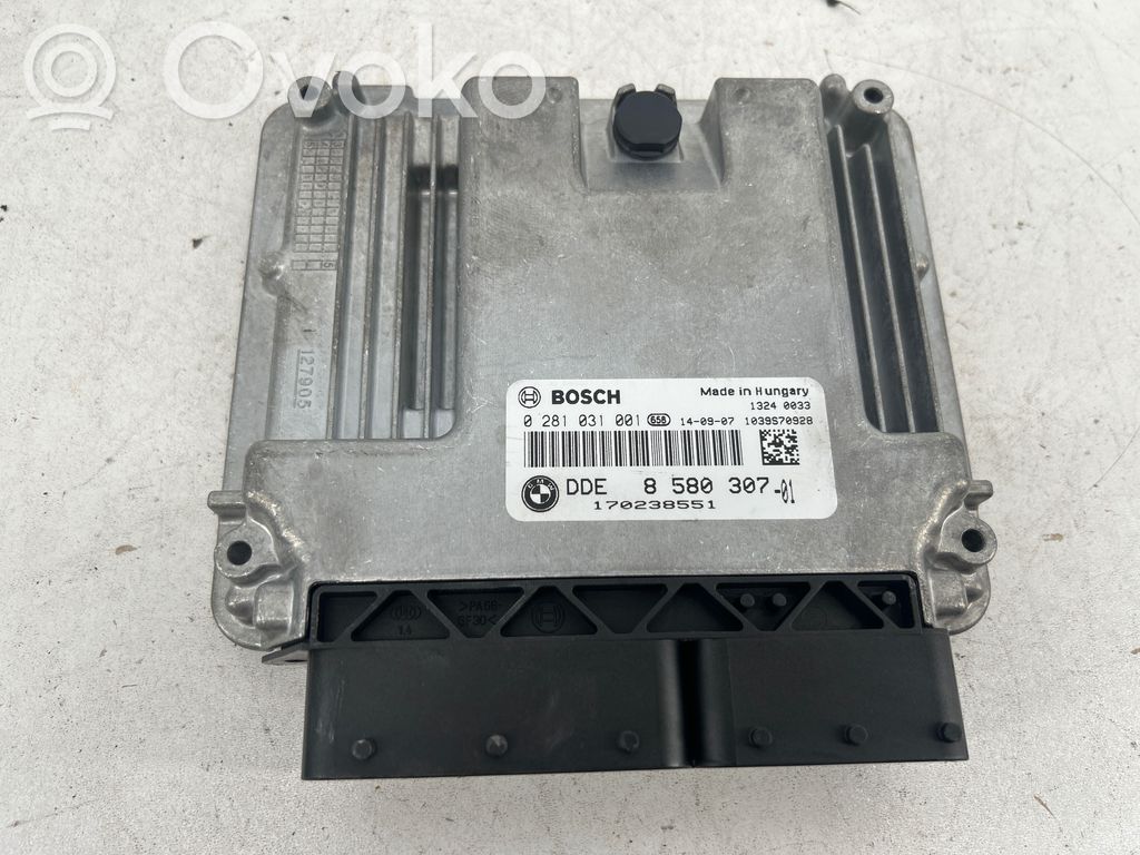 BMW X1 E84 Unidad de control/módulo del motor 