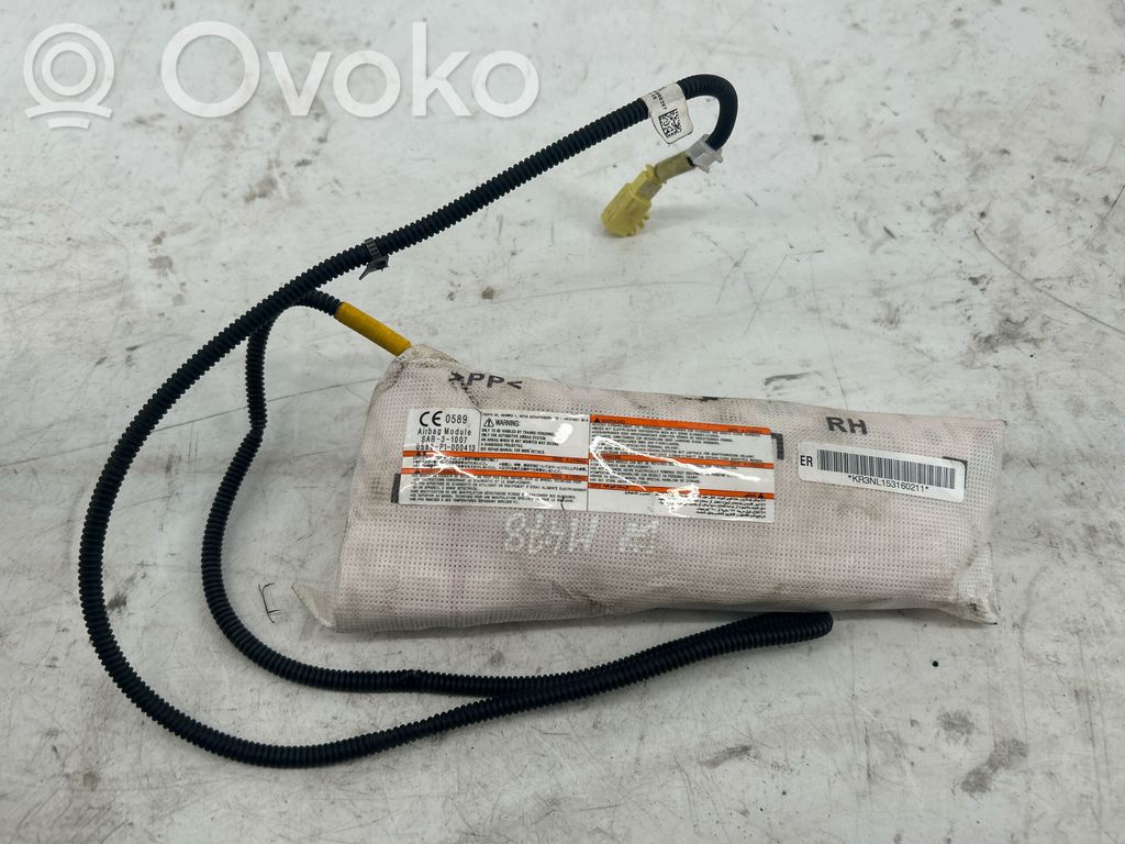 Nissan Leaf I (ZE0) Airbag sedile 