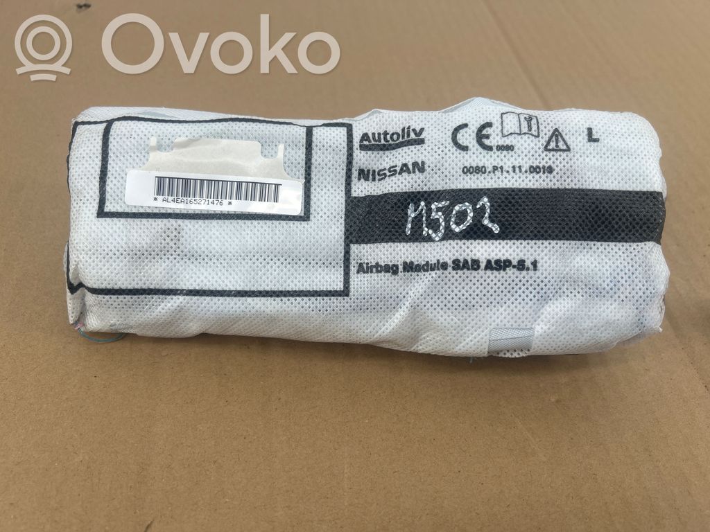 Nissan Qashqai Sėdynės oro pagalvė 