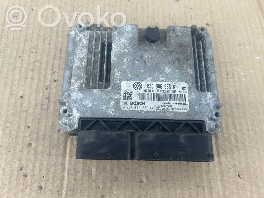 Volkswagen Touran II Engine control unit/module 