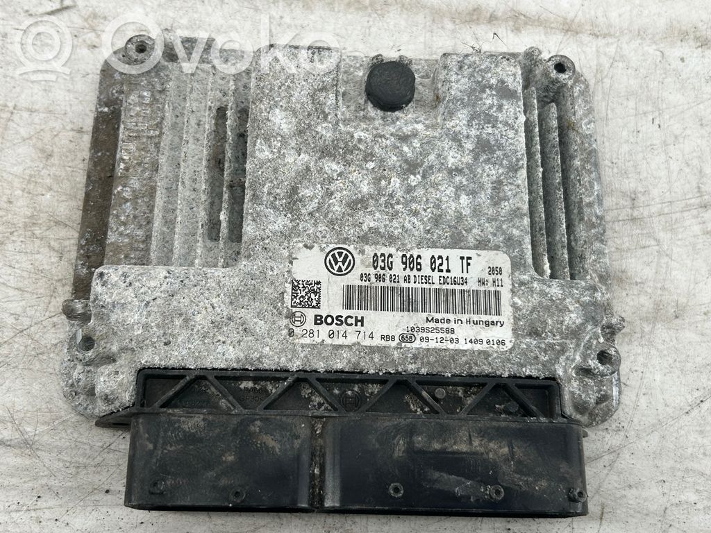 Skoda Octavia Mk2 (1Z) Engine control unit/module 