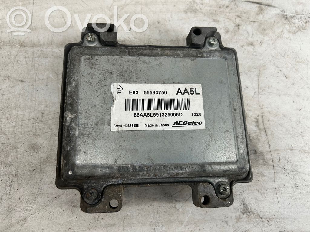 Opel Astra J Engine control unit/module 
