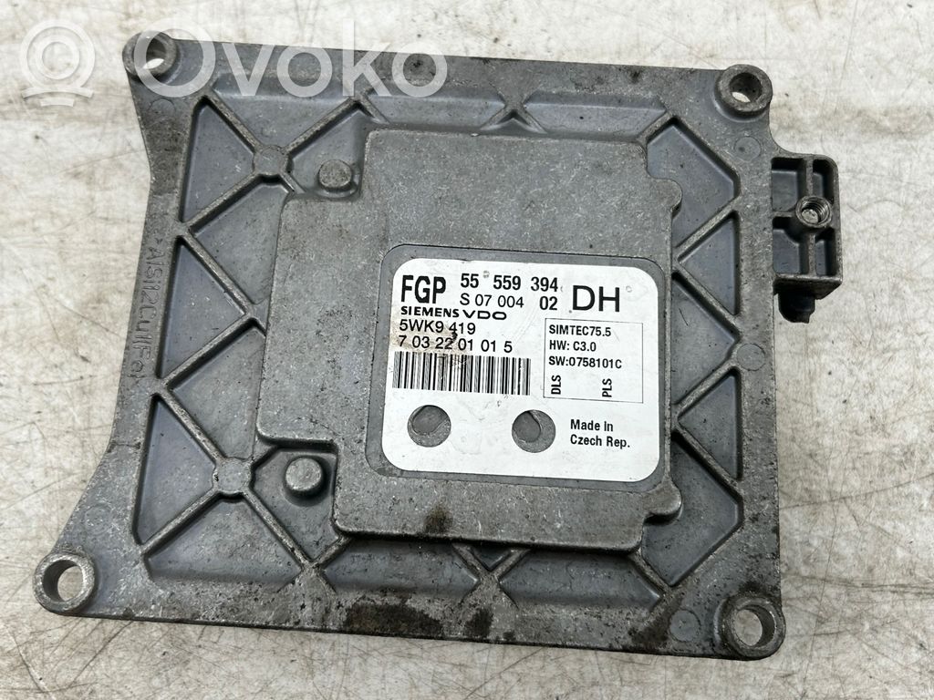 Engine control unit/module   55559394,5WK9419,7032201015