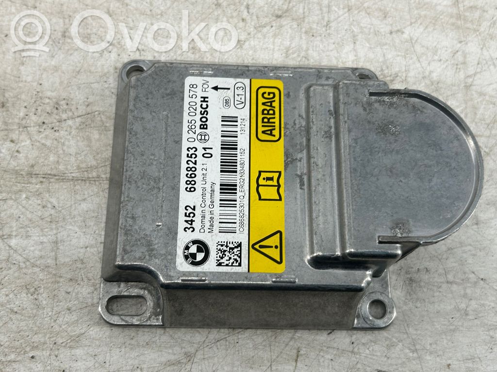 BMW 3 F30 F35 F31 Module de contrôle airbag 