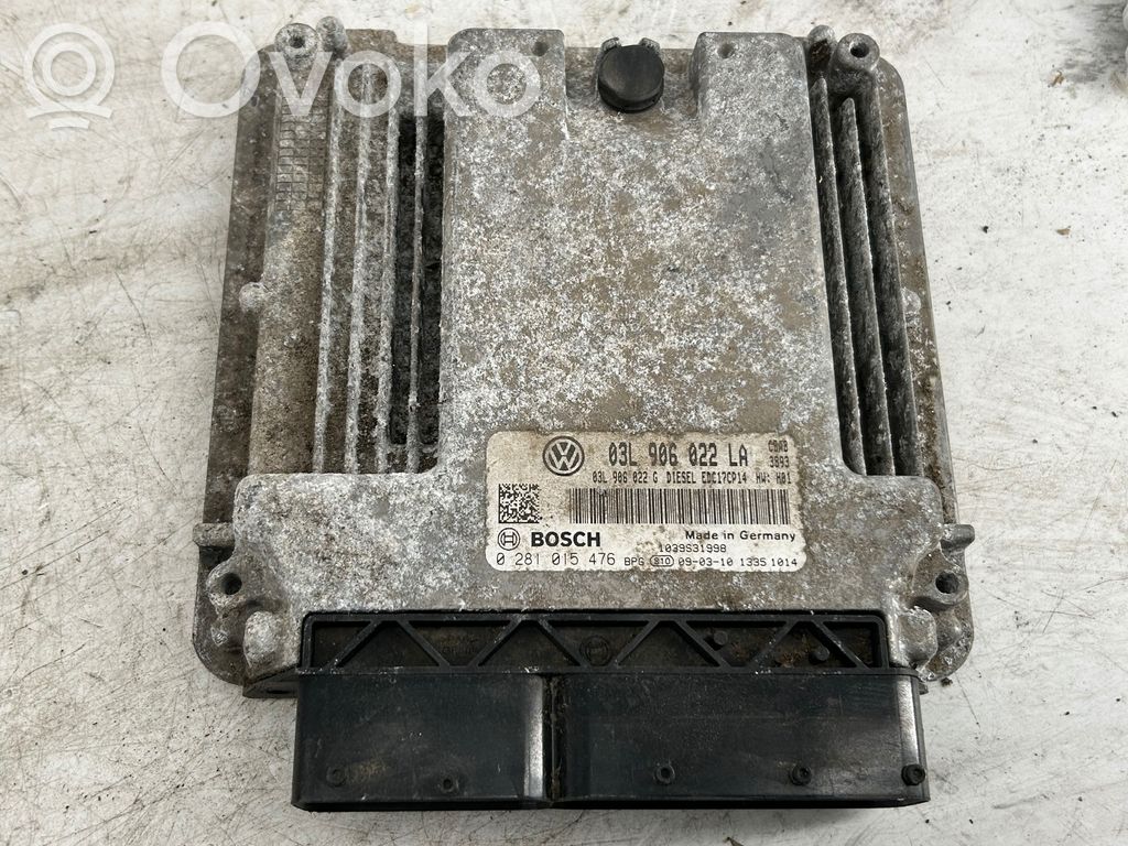 Volkswagen Golf VI Engine control unit/module 