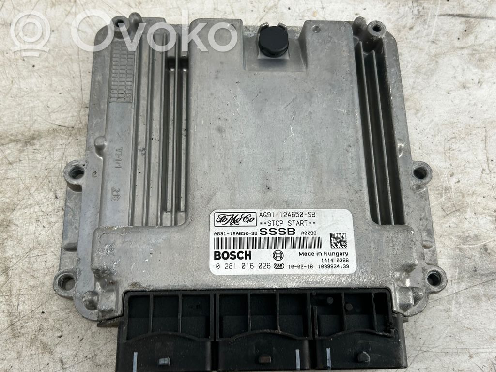 Engine control unit/module   AG9112A650SB,0281016026
