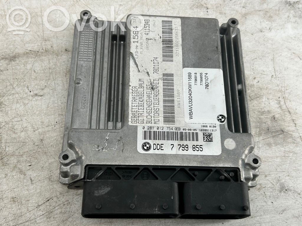 BMW 3 E90 E91 Engine control unit/module 