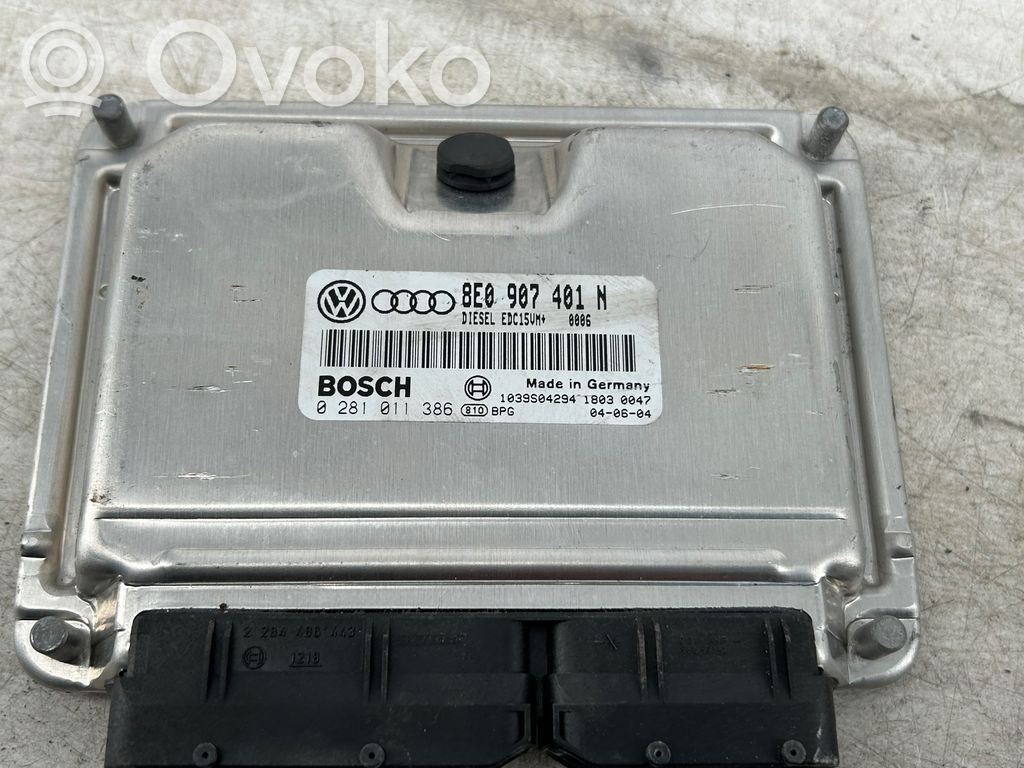 Audi A6 S6 C6 4F Engine control unit/module 