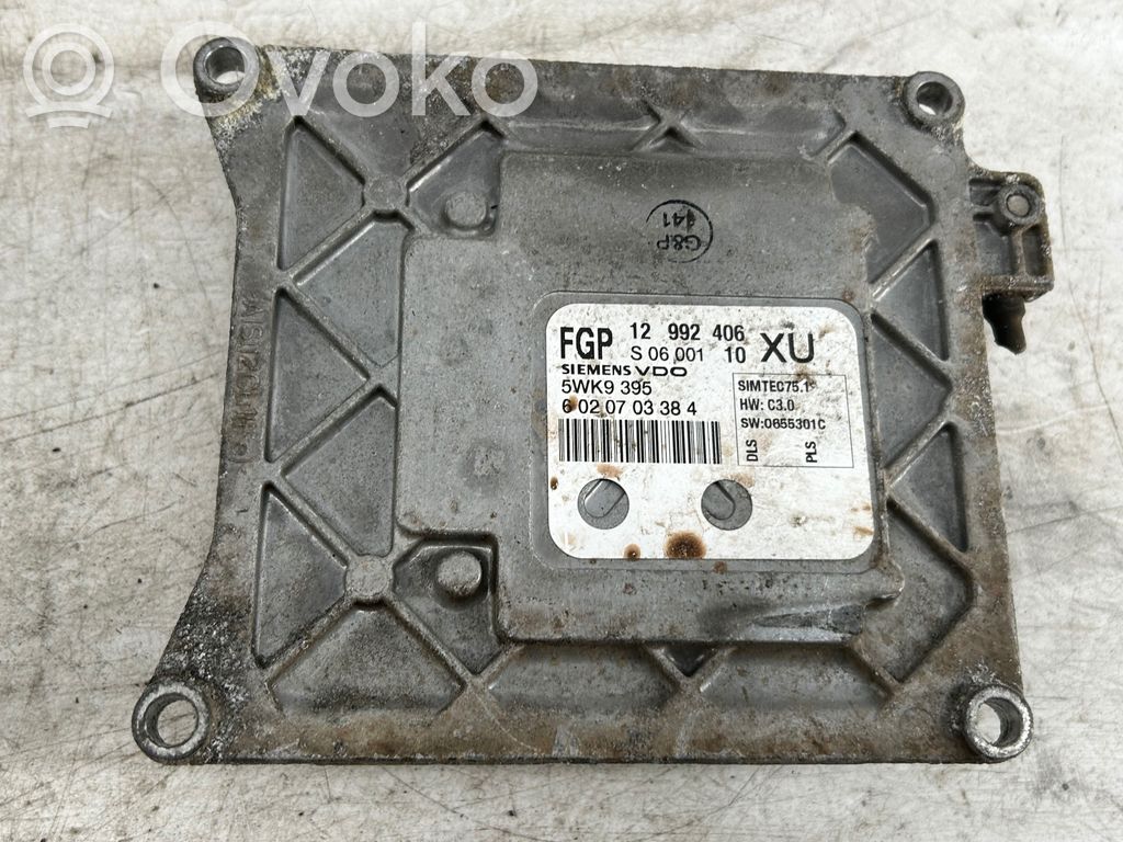 Opel Astra J Engine control unit/module 