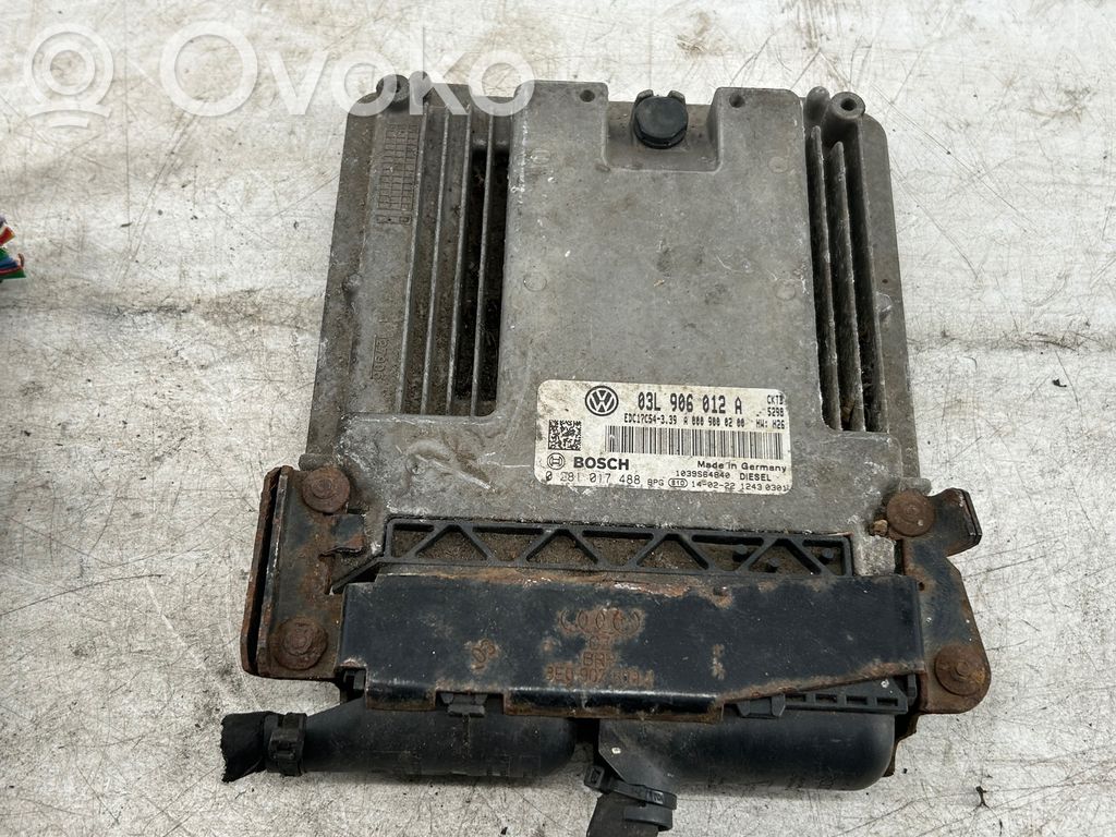 Engine control unit/module   03L906012A,EDC17C54339,0281017488