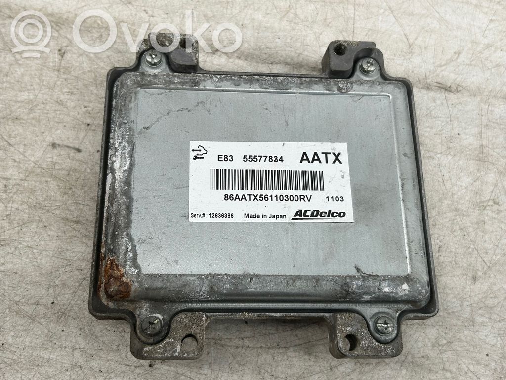 Unidad de control/módulo del motor   55577834,12636386