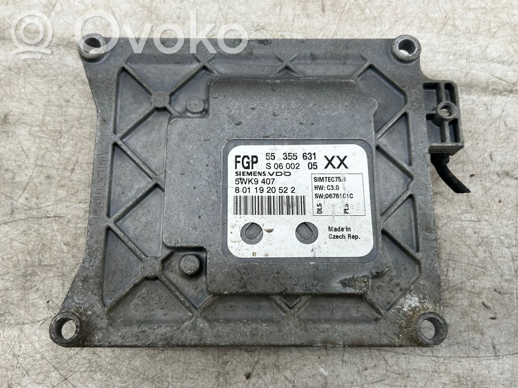 Engine control unit/module   55355631,5WK9407