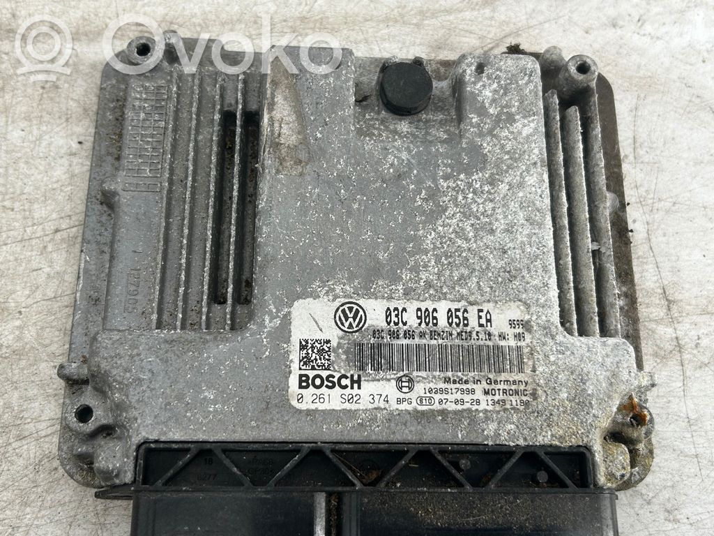 Engine control unit/module   03C906056EA,03C906056AK,0261S02374