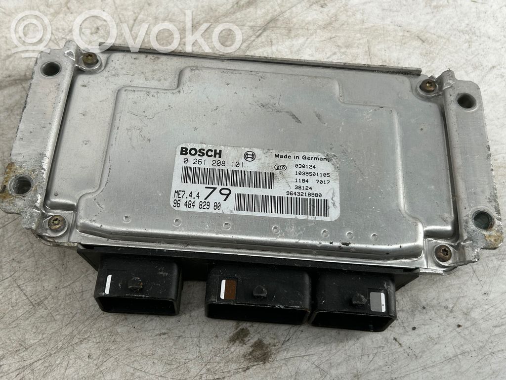 Peugeot 207 Engine control unit/module 