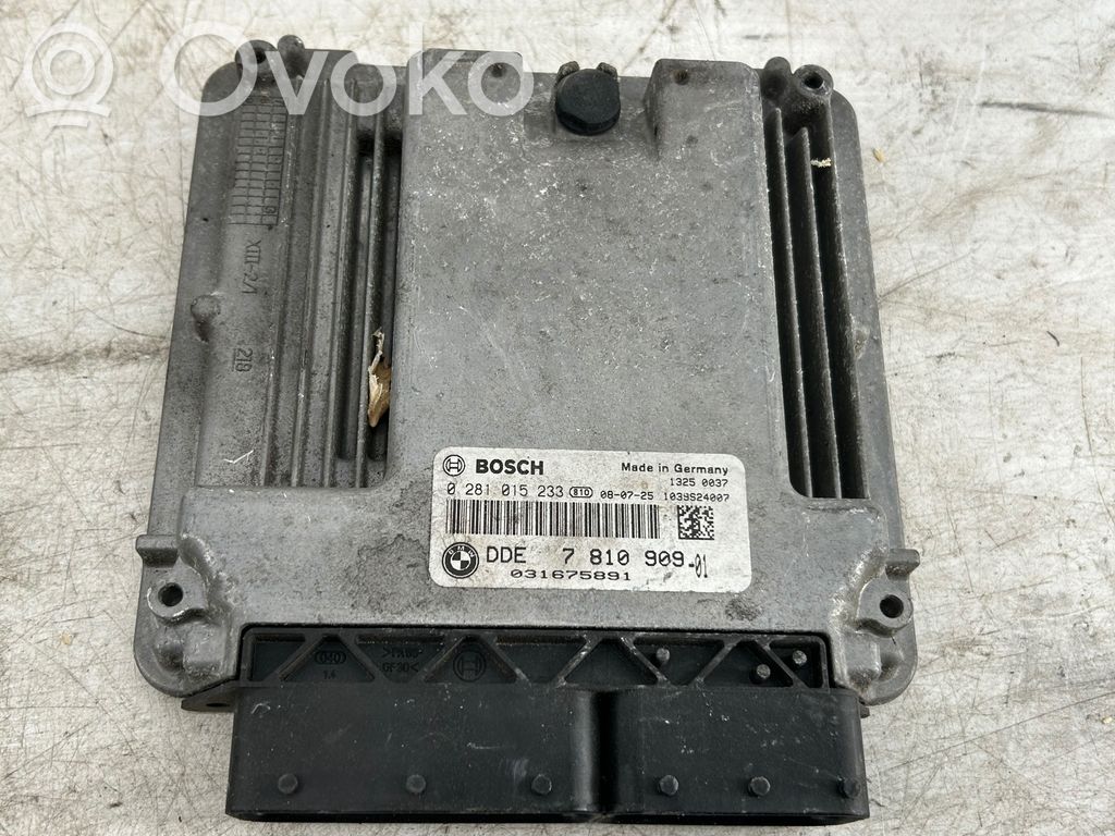 BMW 1 E81 E87 Engine control unit/module 