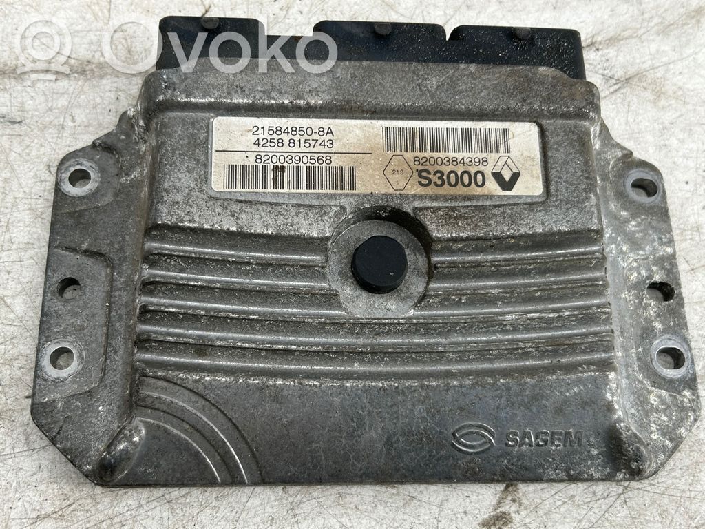 Renault Megane II Unitate/modul de control motor 