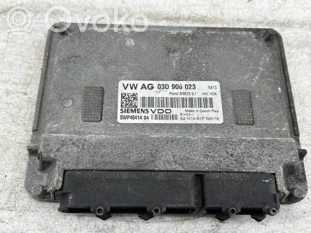 Sterownik / Moduł ECU   03D906023,5WP4041404,S1M0S91