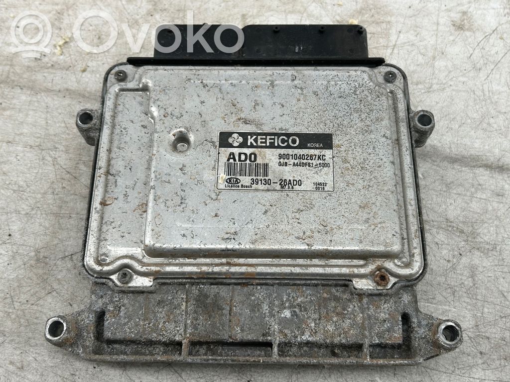 Engine control unit/module   3913026AD0,9001040267KC,GJBA440FS15000