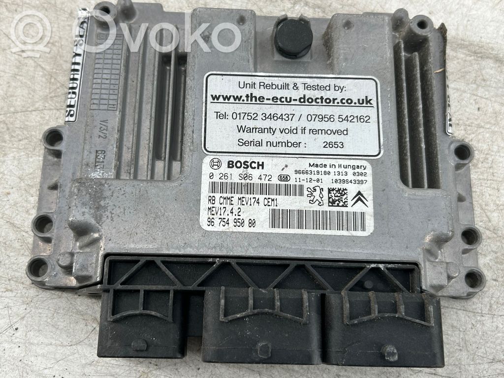 Peugeot 2008 I Engine control unit/module 