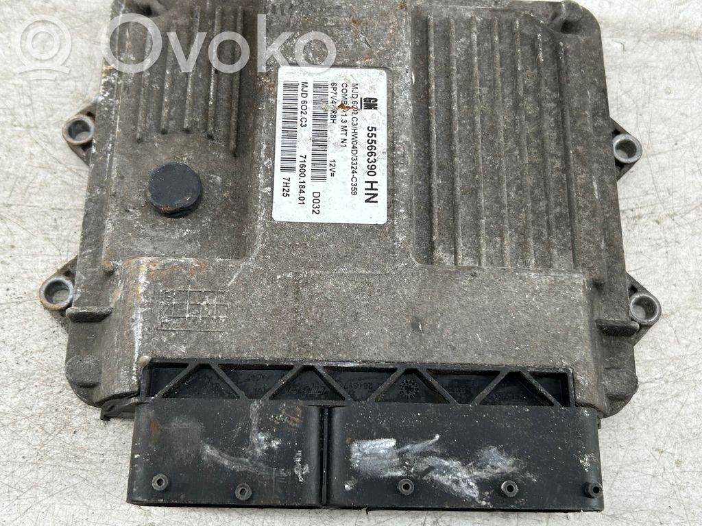 Engine control unit/module   55566390,7160018401