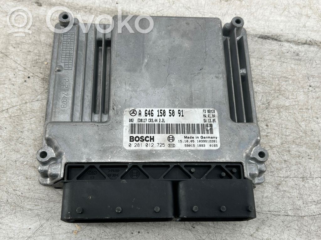 Mercedes-Benz C W203 Sterownik / Moduł ECU 