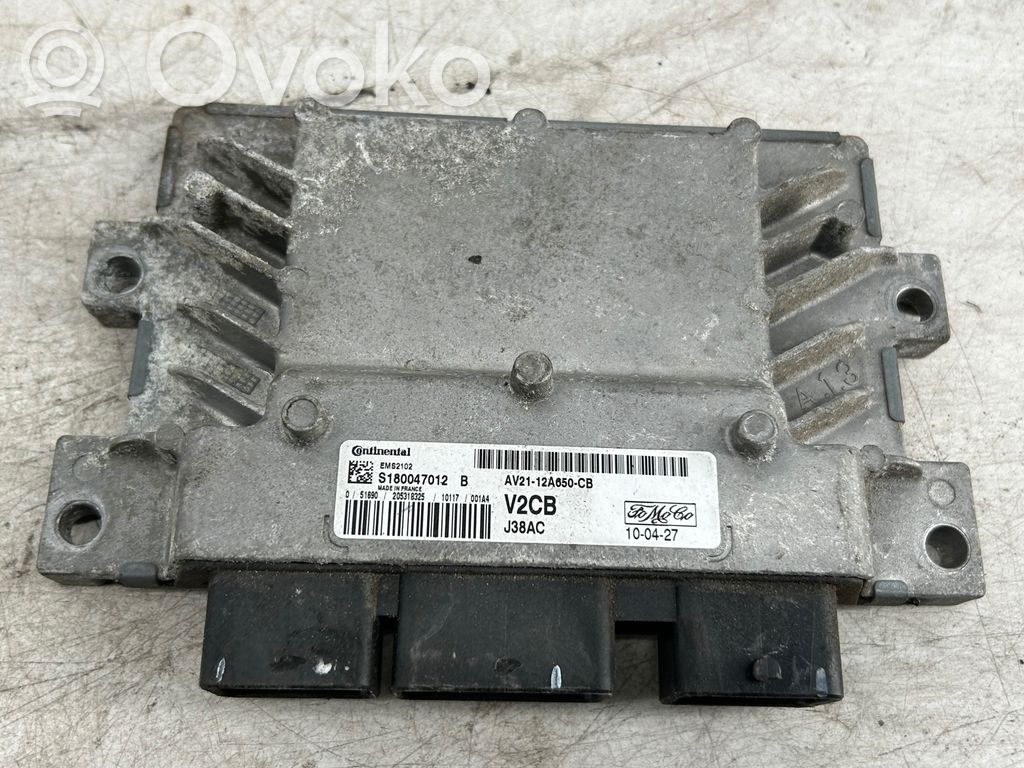Ford Fiesta Engine control unit/module 
