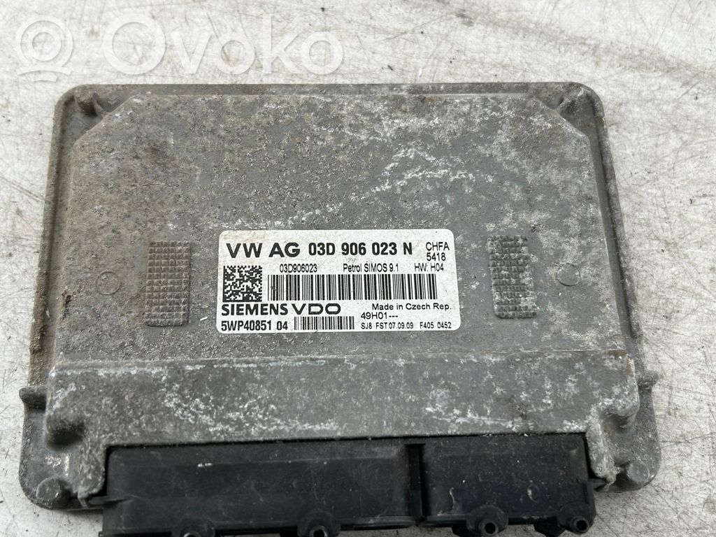 Skoda Fabia Mk2 (5J) Engine control unit/module 