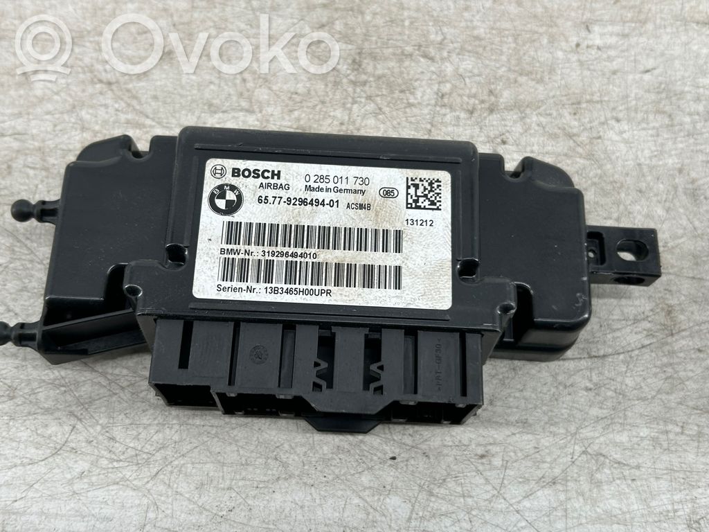 BMW 3 F30 F35 F31 Module de contrôle airbag 