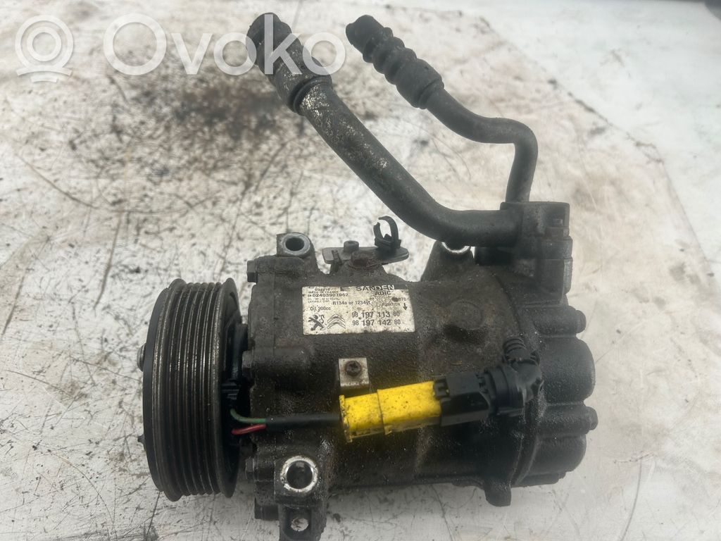 Peugeot Boxer Air conditioning (A/C) compressor (pump) 