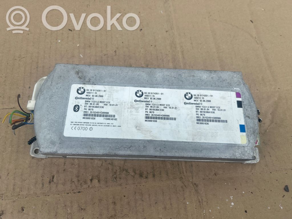 Bluetooth control unit module   16921115,0019C08A1E8E,9174261,351534014309986,T15ME40102