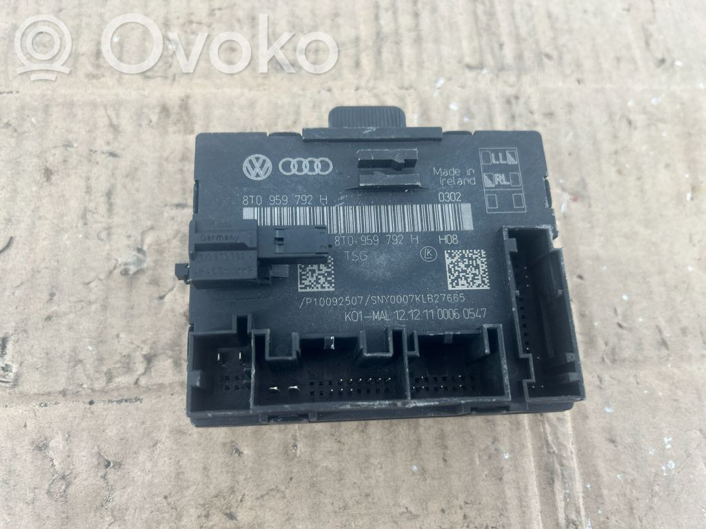Audi A4 S4 B8 8K Unité de commande module de porte 