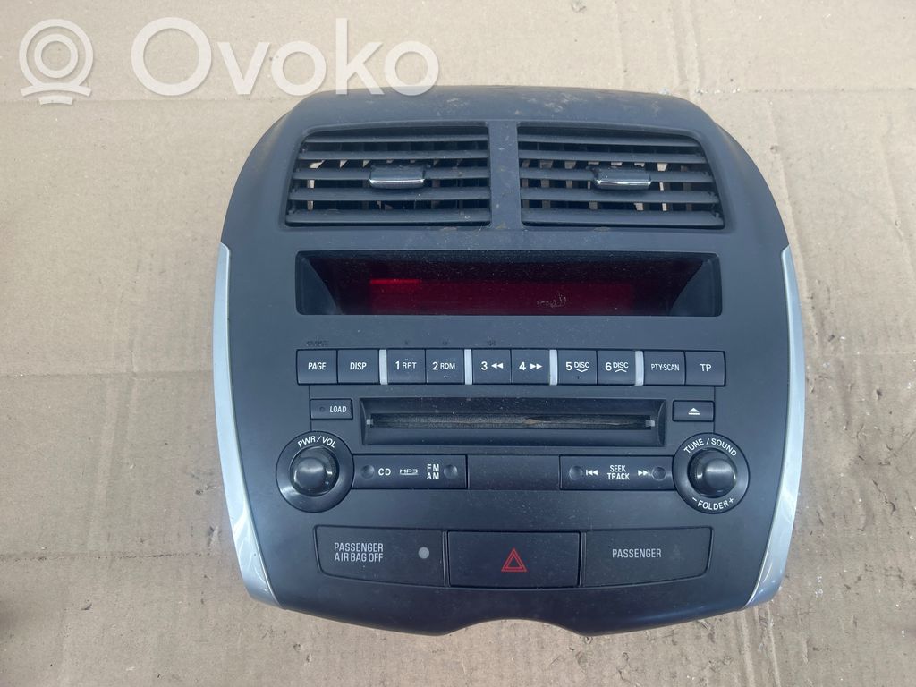 Mitsubishi ASX Unidad delantera de radio/CD/DVD/GPS 