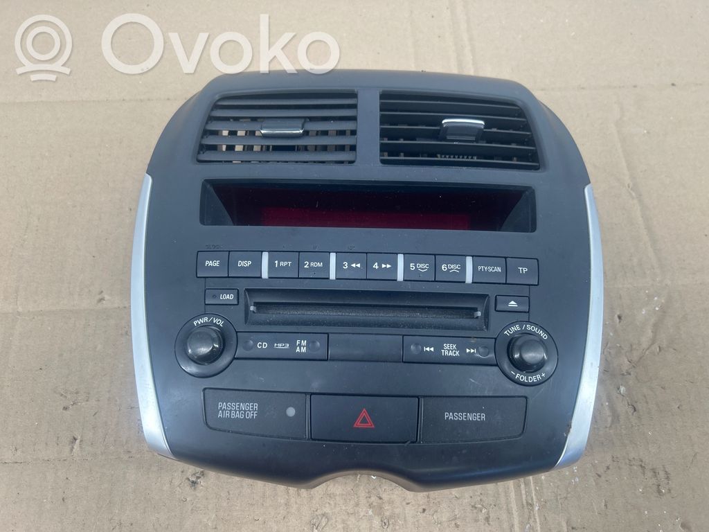 Mitsubishi ASX Unidad delantera de radio/CD/DVD/GPS 