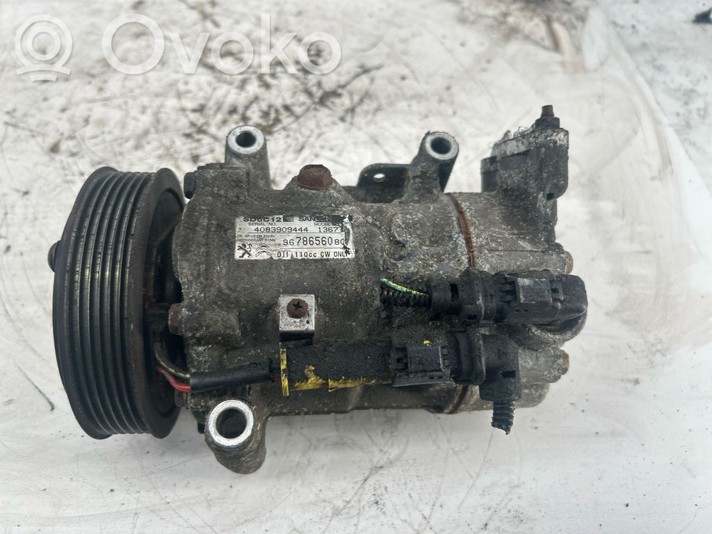Citroen DS3 Air conditioning (A/C) compressor (pump) 