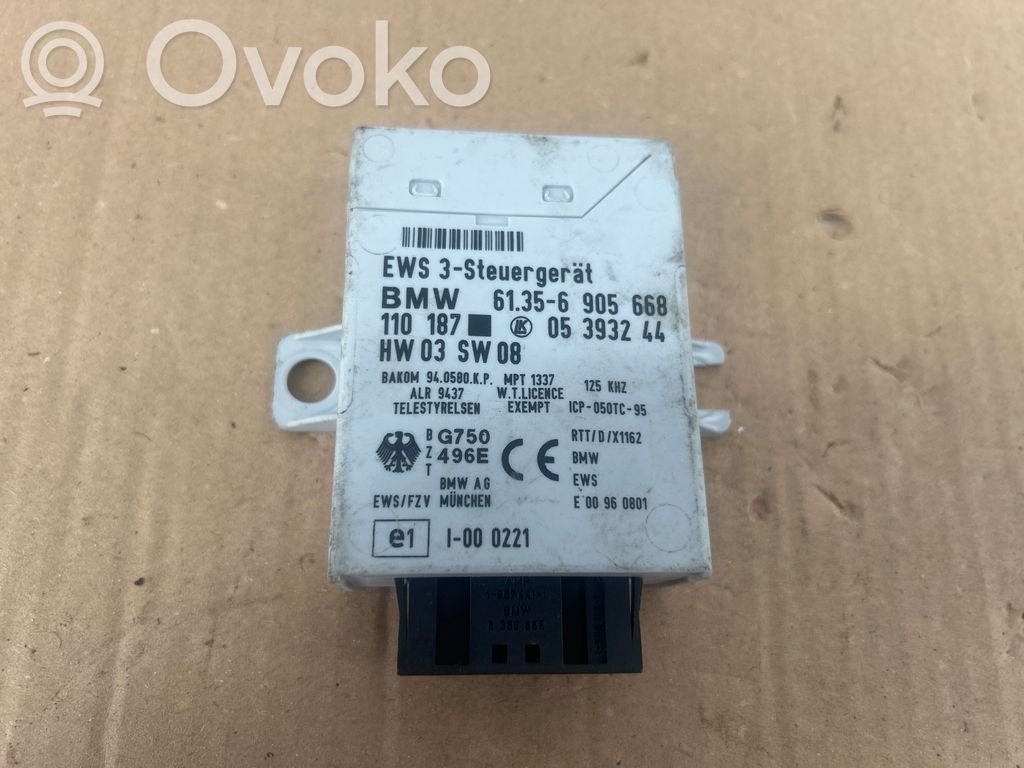 BMW 5 E39 Unidad de control/módulo inmovilizadora 