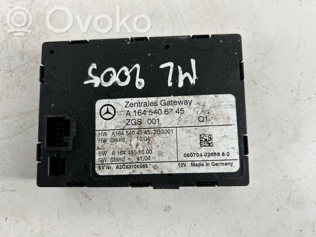 Mercedes-Benz R W251 Módulo de control Gateway 