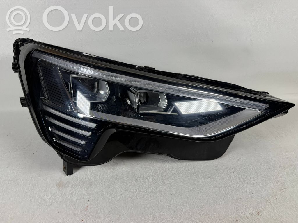 Audi Q8 e-tron Phare frontale 