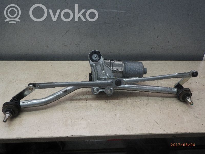 Front wiper linkage