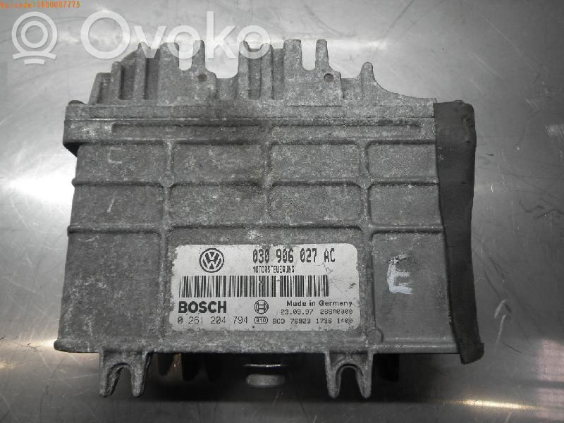 Volkswagen Polo III 6N 6N2 6NF Centralina/modulo del motore 