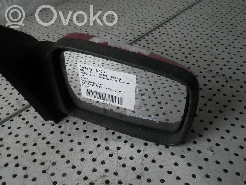 Ford Sierra Front door electric wing mirror 
