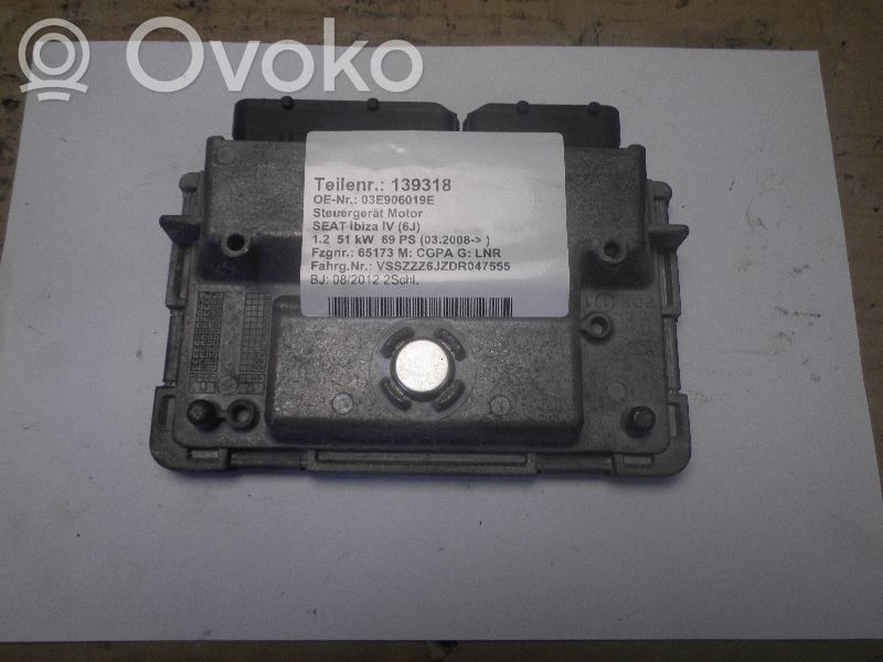 Engine control unit/module   03E906019E