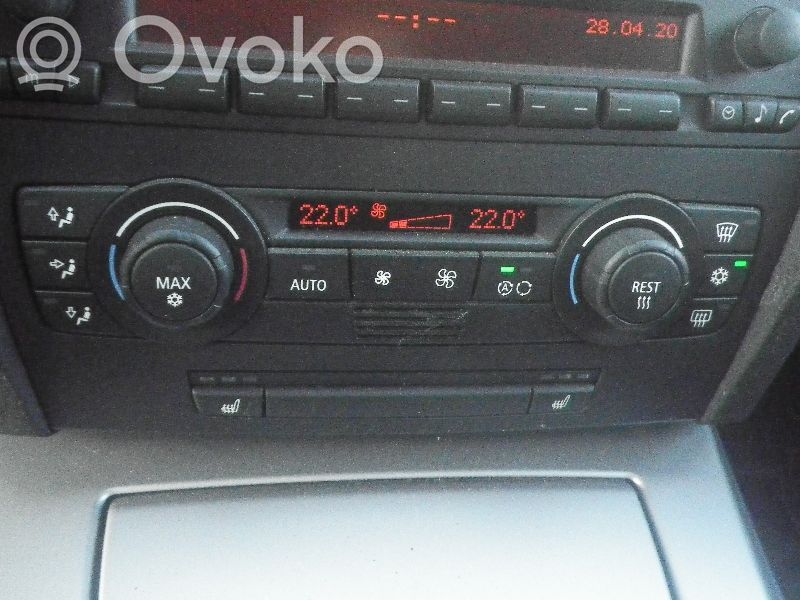 BMW 3 E90 E91 Climate control unit 