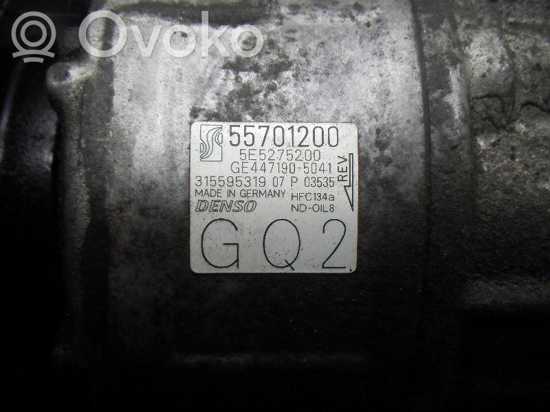 Opel Corsa D Compresseur de climatisation 