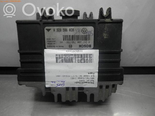 Volkswagen Polo II 86C 2F Engine control unit/module 