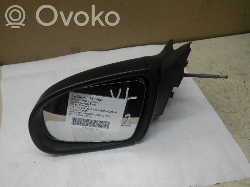 Opel Corsa B Espejo lateral eléctrico de la puerta delantera 