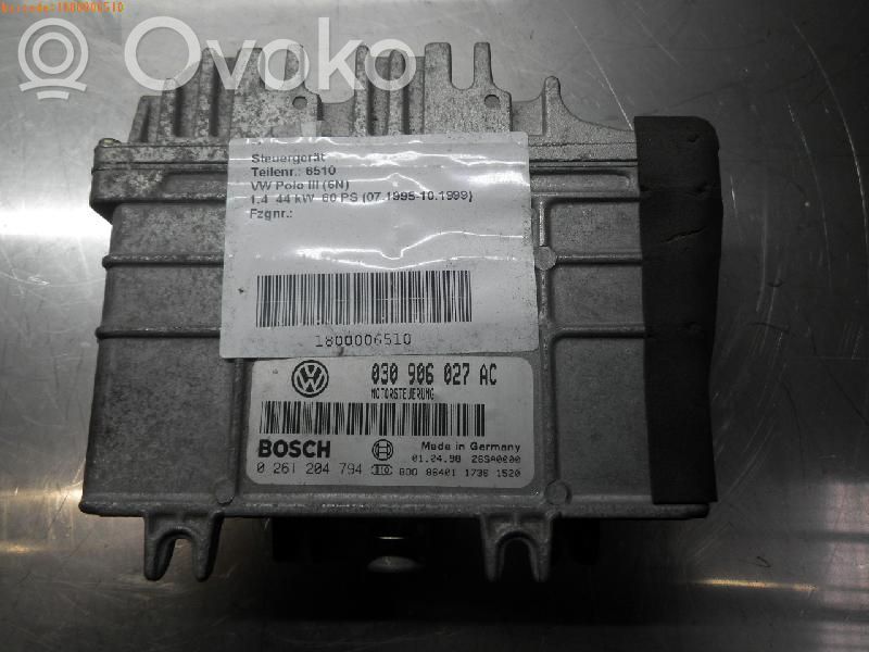 Volkswagen Polo III 6N 6N2 6NF Altre centraline/moduli 