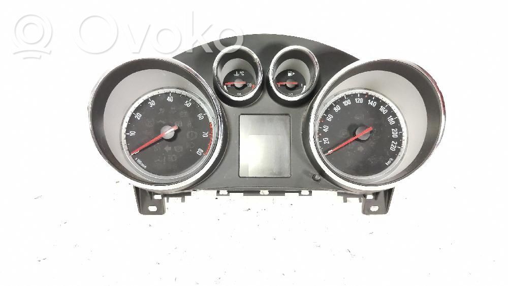 Opel Meriva B Velocímetro (tablero de instrumentos) 