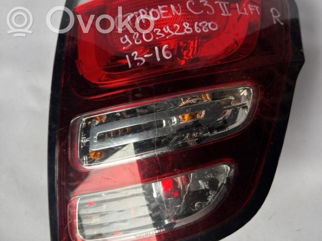 Citroen C3 Lampa tylna 