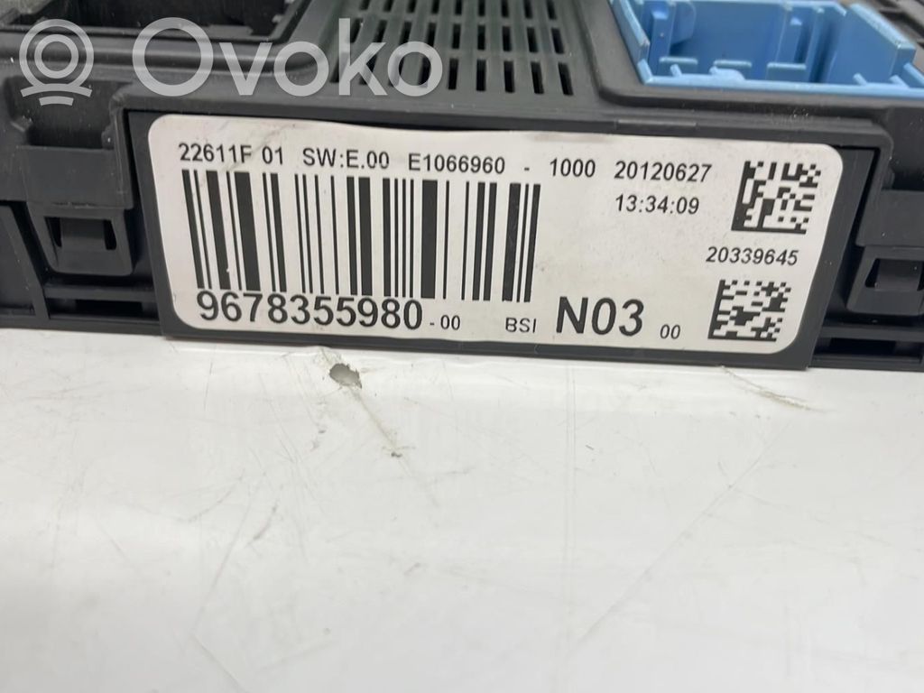 Peugeot 208 I Juego de cerradura y set ECU del motor 