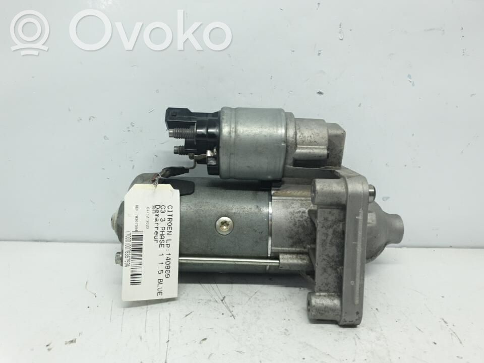Citroen C3 Starter motor 